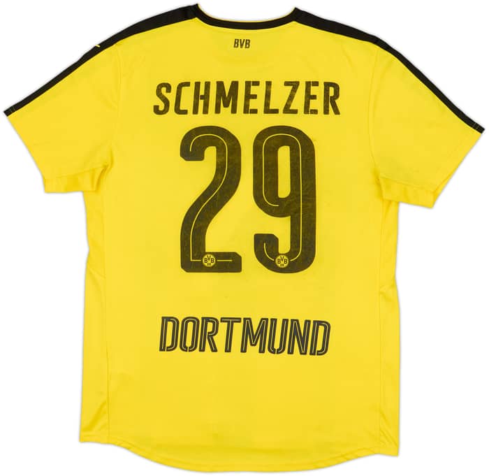 2016-17 Borussia Dortmund Home Shirt Schmelzer #29 - 4/10 - (L)