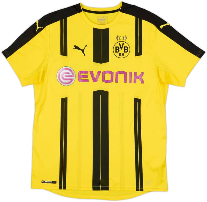 2016-17 Borussia Dortmund Home Shirt Schmelzer #29 - 4/10 - (L)