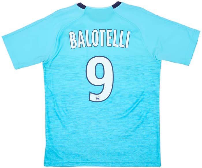 2018-19 Olympique Marseille Third Shirt Balotelli #9 - 8/10 - (M)