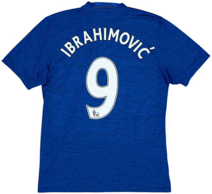 2016-17 Manchester United Away Shirt Ibrahimovic #9 - 7/10 - (S)