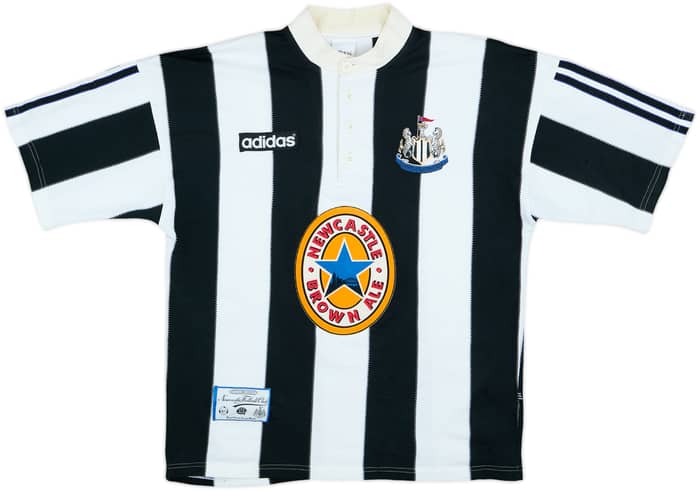 1995-97 Newcastle Home Shirt Shearer #9 - 8/10 - (S)