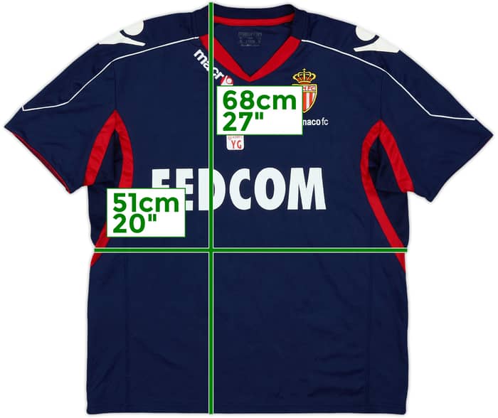 2010-11 Monaco Macron Training Shirt - 6/10 - (M)