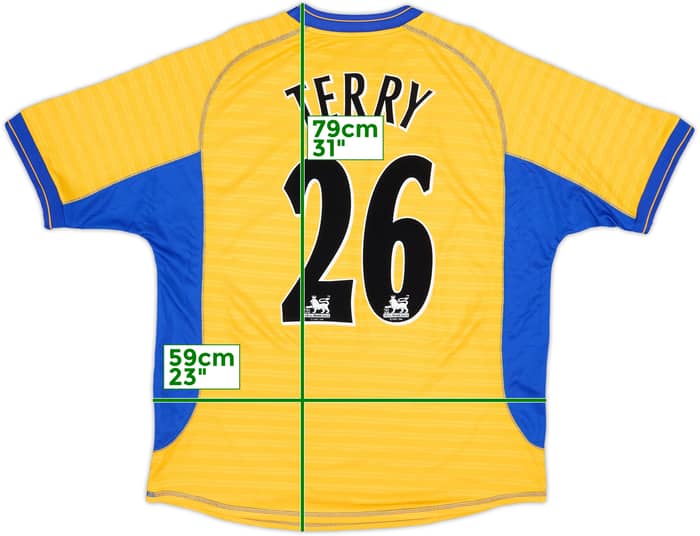 2000-01 Chelsea Away Shirt Terry #26 - 9/10 - (XL)