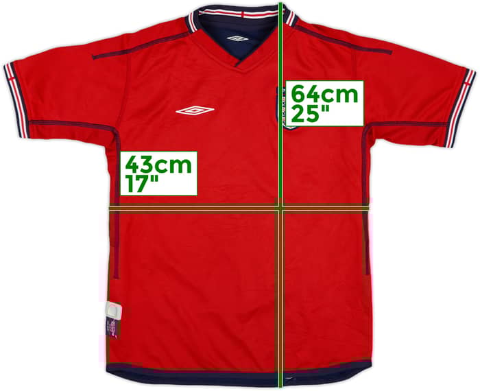 2002-04 England Away Shirt - 8/10 - (S.Boys)