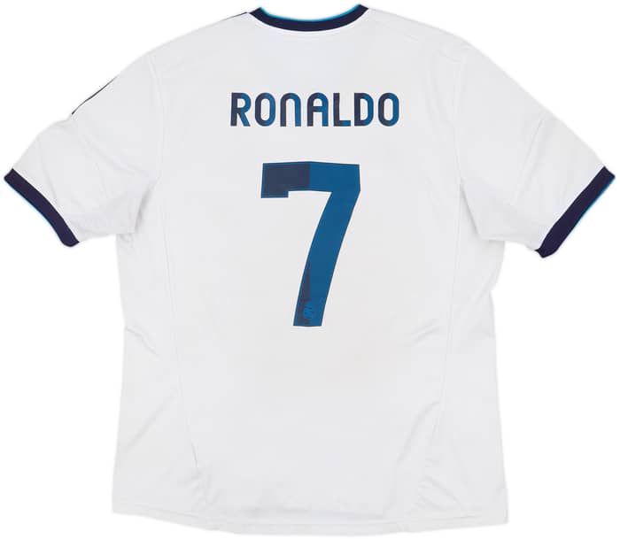 2012-13 Real Madrid Home Shirt Ronaldo #7 - 5/10 - (XL)