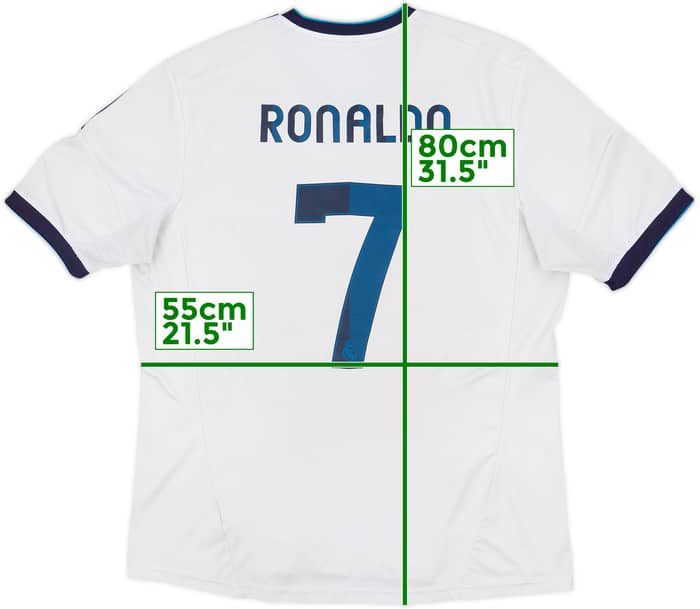 2012-13 Real Madrid Home Shirt Ronaldo #7 - 5/10 - (XL)