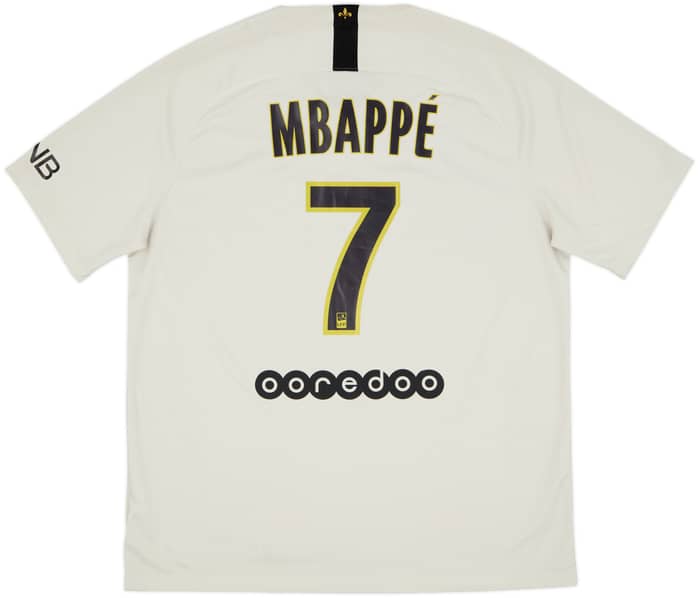 2018-19 Paris Saint-Germain Away Shirt Mbappe #7 - 9/10 - (XL)
