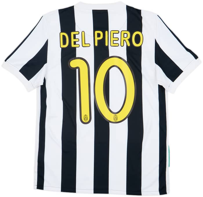 2009-10 Juventus Home Shirt Del Piero #10 - 7/10 - (S)