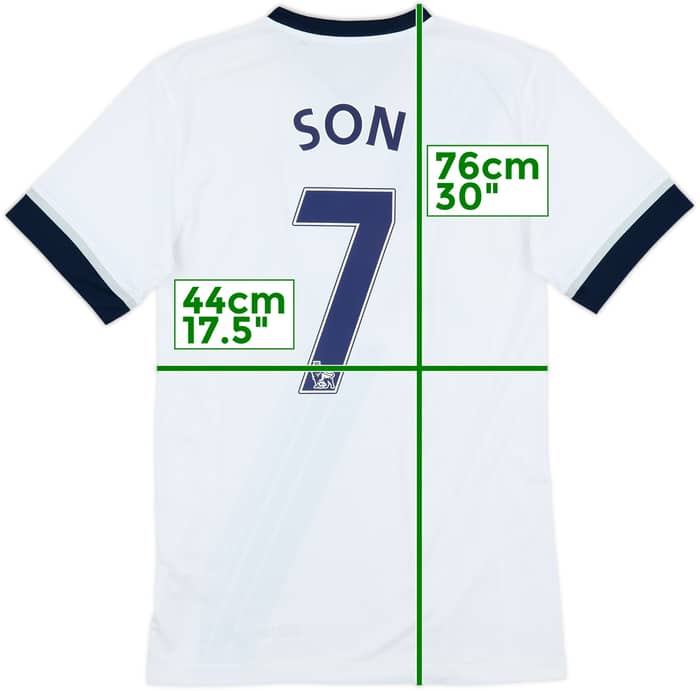 2015-16 Tottenham Home Shirt Son #7 - 6/10 - (S)