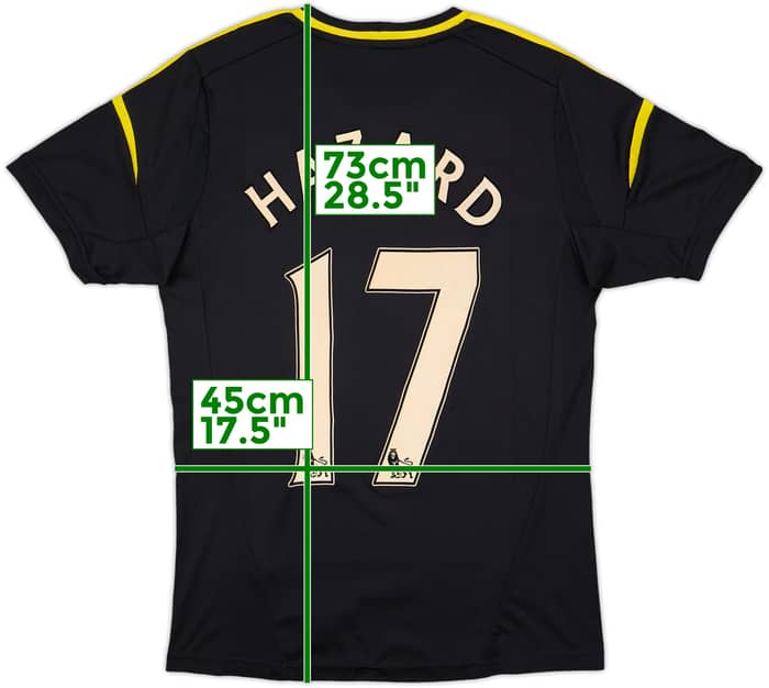 2012-13 Chelsea Third Shirt Hazard #17 - 5/10 - (XL.Boys)