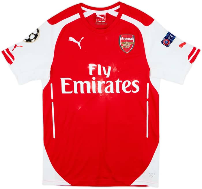 2014-15 Arsenal Home Shirt Ramsey #16 - 4/10 - (XS)