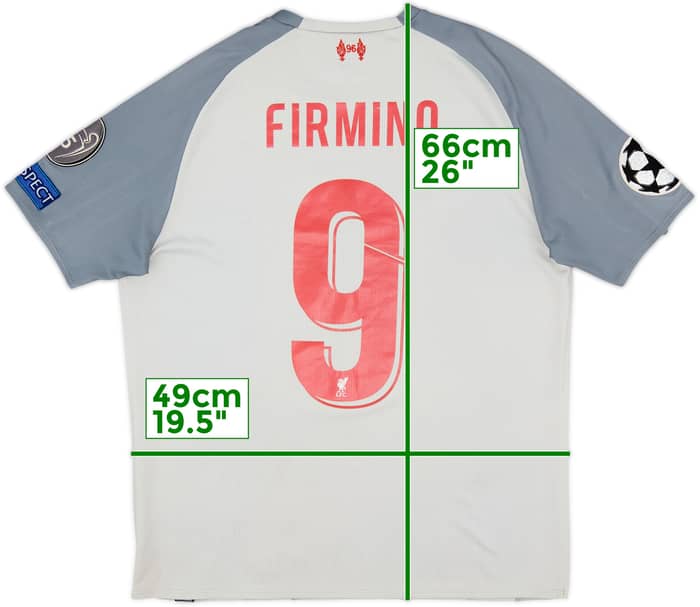 2018-19 Liverpool Third Shirt Firmino #9 - 5/10 - (S)