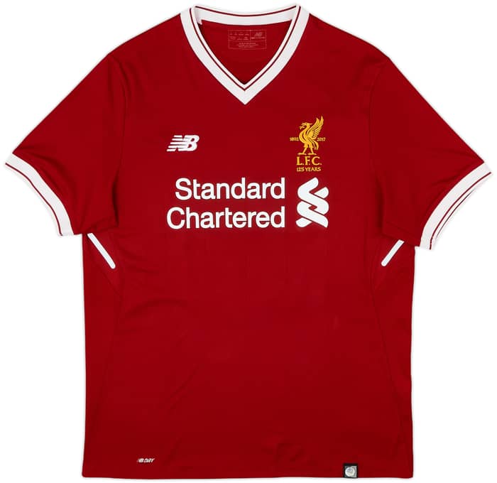 2017-18 Liverpool 125 Years Home Shirt Firmino #9 - 7/10 - (M)