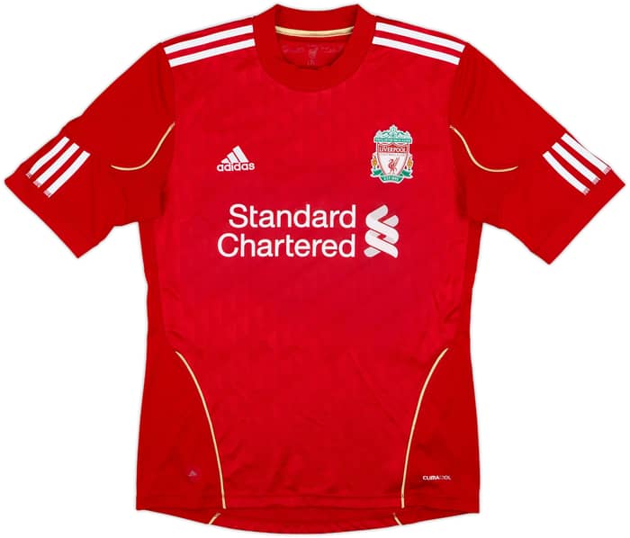 2010-12 Liverpool Home Shirt Gerrard #8 - 7/10 - (S)