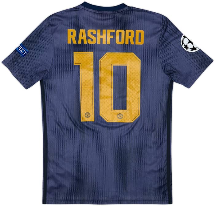 2018-19 Manchester United Third Shirt Rashford #10 - 8/10 - (S)