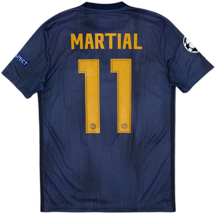 2018-19 Manchester United Third Shirt Martial #11 - 7/10 - (S)