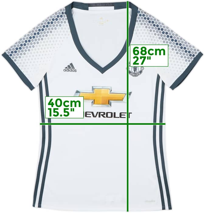 2016-17 Manchester United Third Shirt - 5/10 - (Women's S)