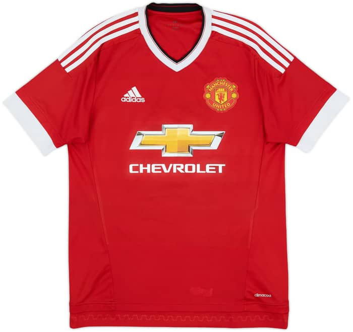 2015-16 Manchester United Home Shirt Ander Herrera #21 - 8/10 - (M)