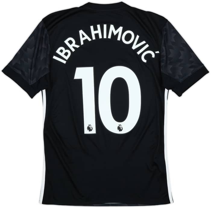 2017-18 Manchester United Away Shirt Ibrahimovic #10 - 9/10 - (XS)