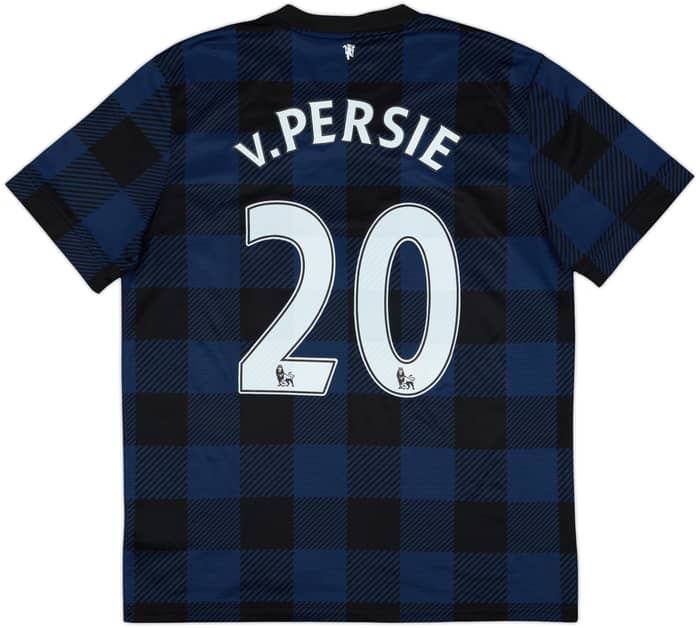 2013-14 Manchester United Away Shirt v.Persie #20 - 6/10 - (L)