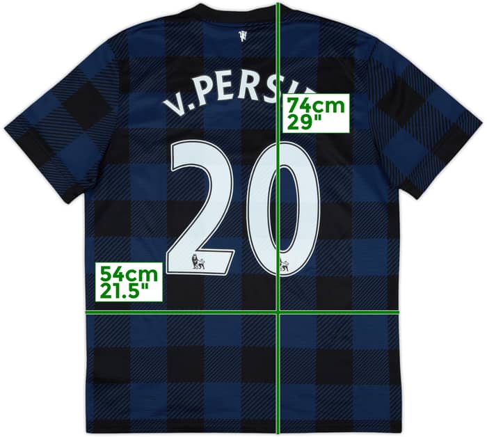 2013-14 Manchester United Away Shirt v.Persie #20 - 6/10 - (L)