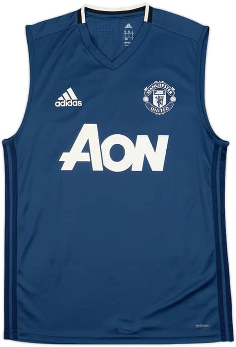 2016-17 Manchester United adizero Training Vest - 10/10 - (M)