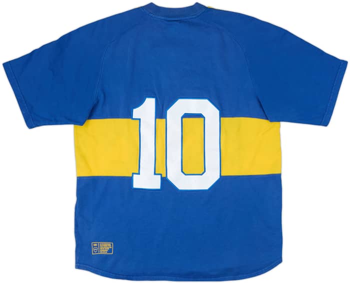 2005-06 Boca Juniors Nike Cotton Tee #10 - 6/10 - (L)