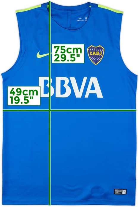 2016-17 Boca Juniors Nike Training Vest - 9/10 - (M)