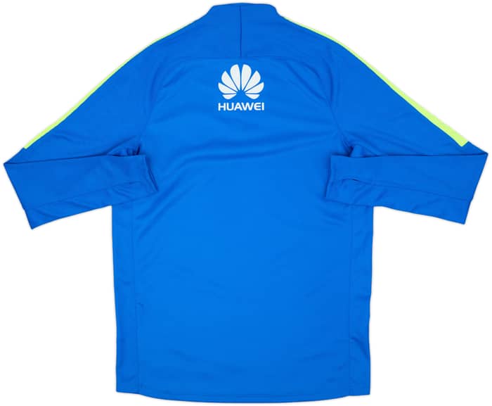 2016-17 Boca Juniors Nike 1/4 Zip Training Top - 8/10 - (M)