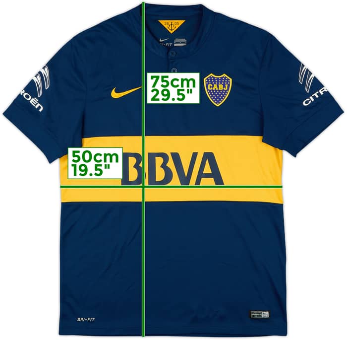 2014-15 Boca Juniors Home Shirt - 10/10 - (M)