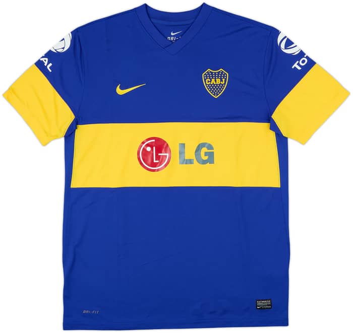 2011-12 Boca Juniors Home Shirt - 9/10 - (L)