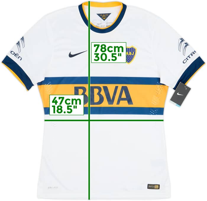 2014-15 Boca Juniors Authentic Away Shirt (L)