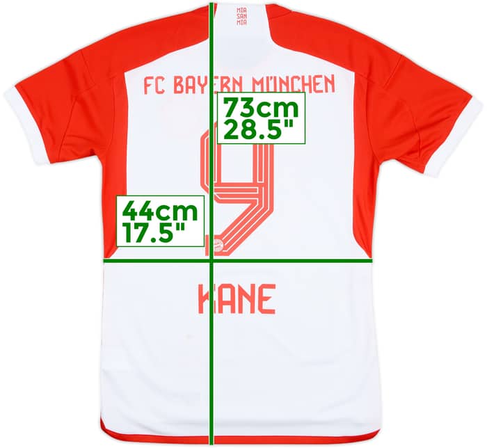 2023-24 Bayern Munich Home Shirt Kane #9 - 6/10 - (S)