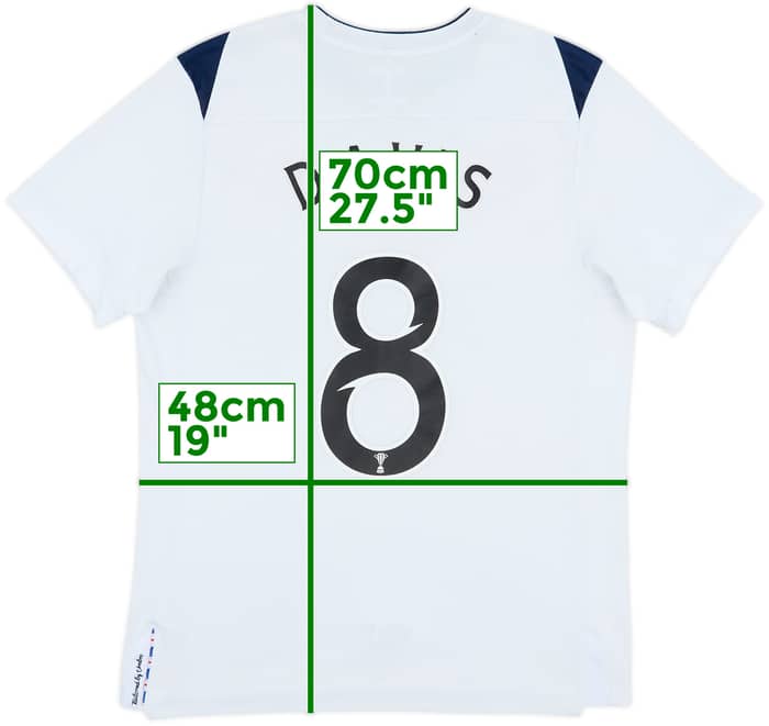 2011-12 Rangers Third Shirt Davis #8 - 8/10 - (S)