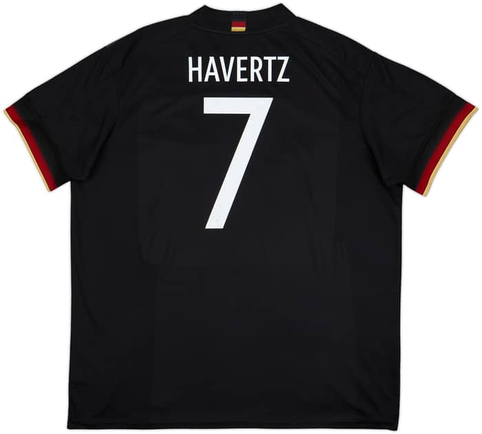 2020-21 Germany Away Shirt Havertz #7 - 9/10 - (XXL)