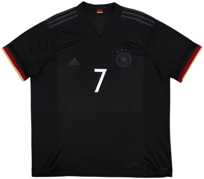 2020-21 Germany Away Shirt Havertz #7 - 9/10 - (XXL)