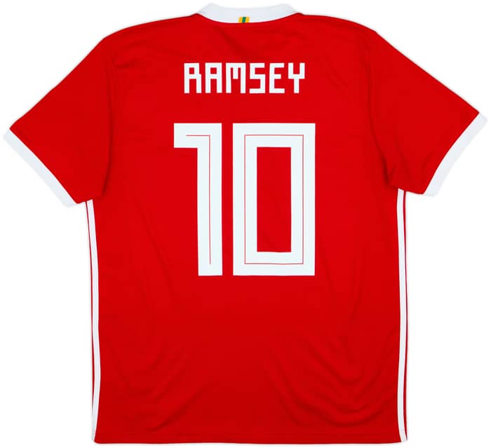 2018-19 Wales Home Shirt Ramsey #10 - 6/10 - (L)