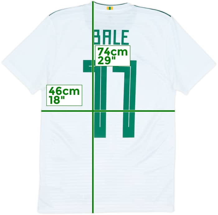 2018-19 Wales Away Shirt Bale #11 - 8/10 - (S)