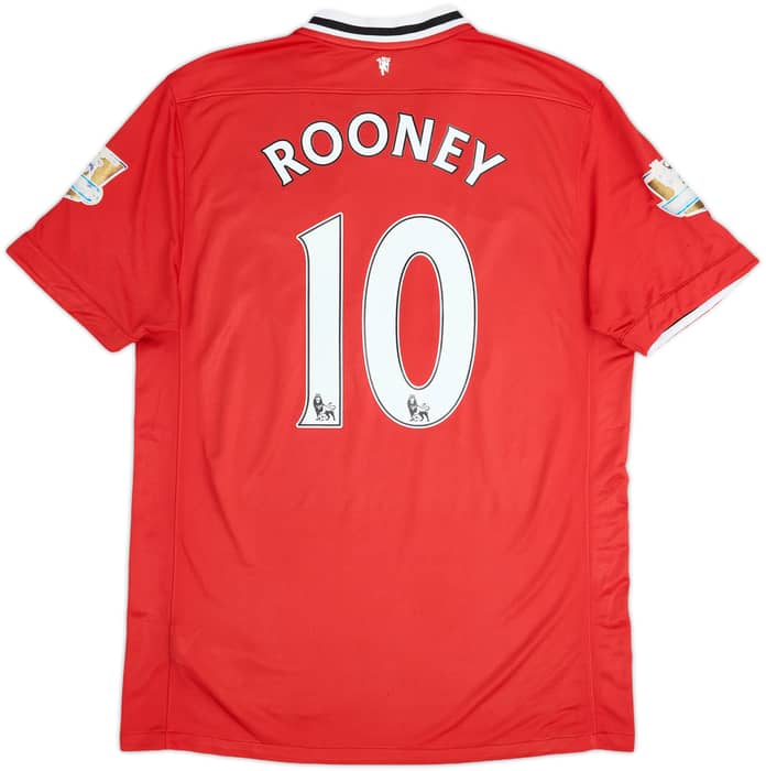 2011-12 Manchester United Home Shirt Rooney #10 - 5/10 - (L)