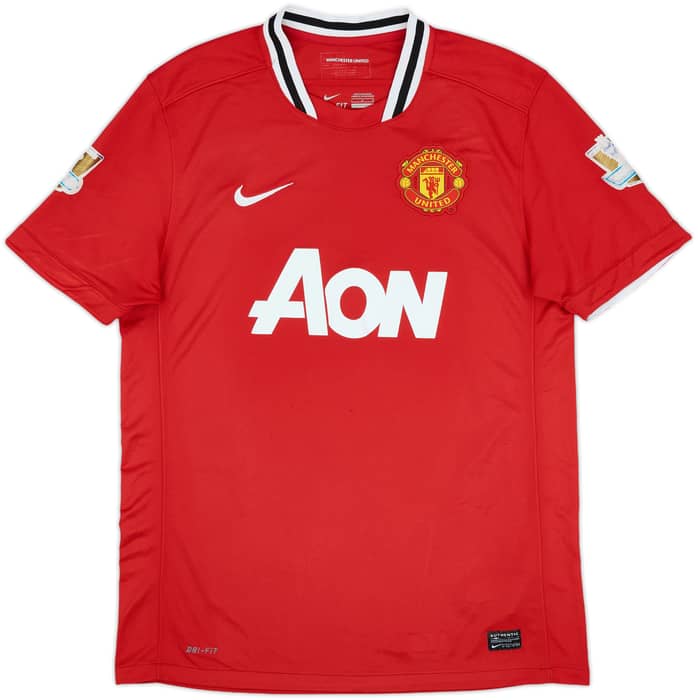 2011-12 Manchester United Home Shirt Rooney #10 - 5/10 - (L)