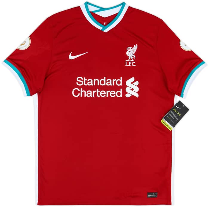 2020-21 Liverpool Home Shirt Salah #11 (L)