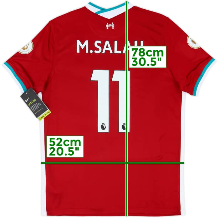 2020-21 Liverpool Home Shirt Salah #11 (L)