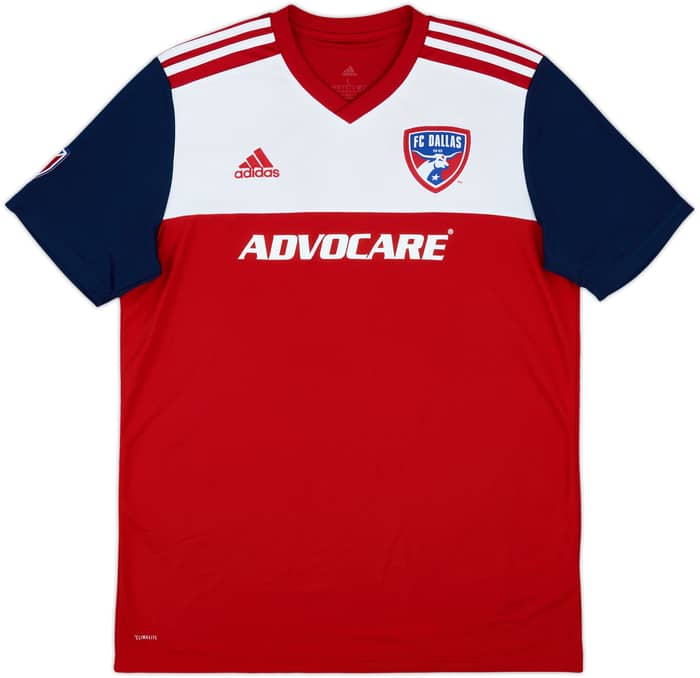 2018-19 FC Dallas Home Shirt - 8/10 - (L)