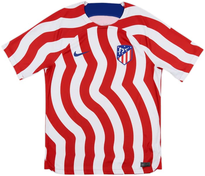 2022-23 Atletico Madrid Home Shirt - 7/10 - (M)