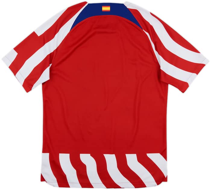 2022-23 Atletico Madrid Home Shirt - 7/10 - (M)