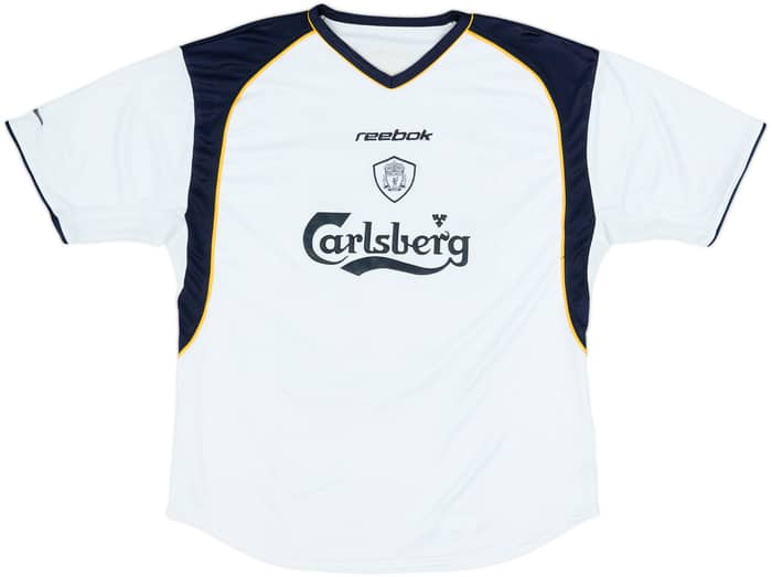 2001-03 Liverpool Away Shirt Gerrard #17 - 5/10 - (L)
