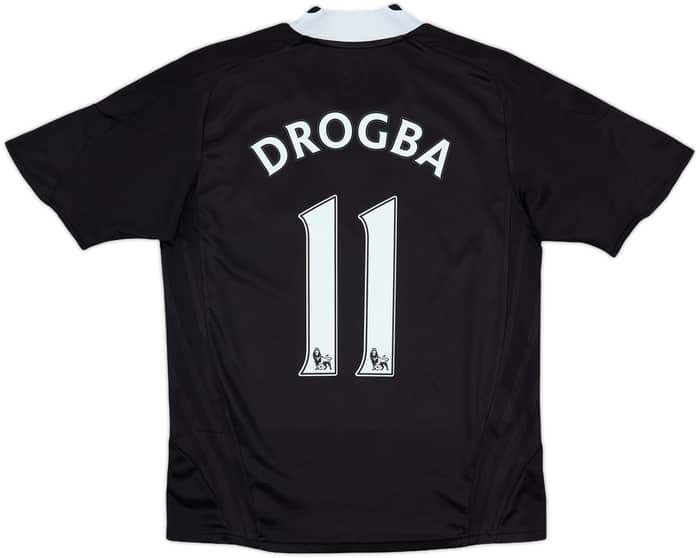 2008-09 Chelsea Away Shirt Drogba #11 - 7/10 - (XL.Boys)
