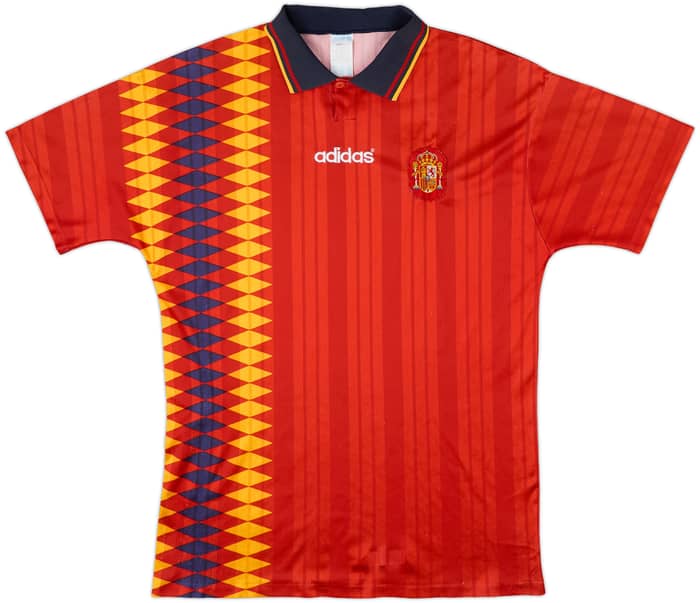 1994-96 Spain Home Shirt - 8/10 - (L)