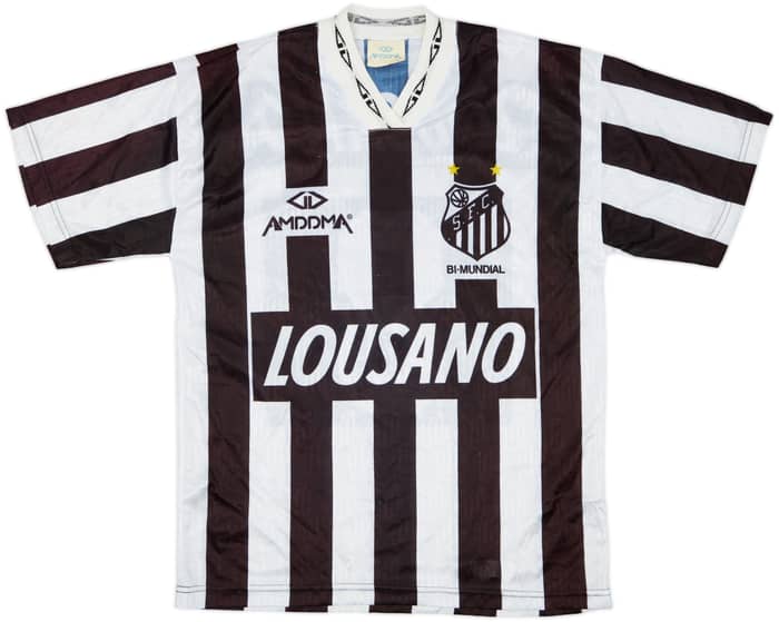 1995 Santos Away Shirt #8 - 7/10 - (S)