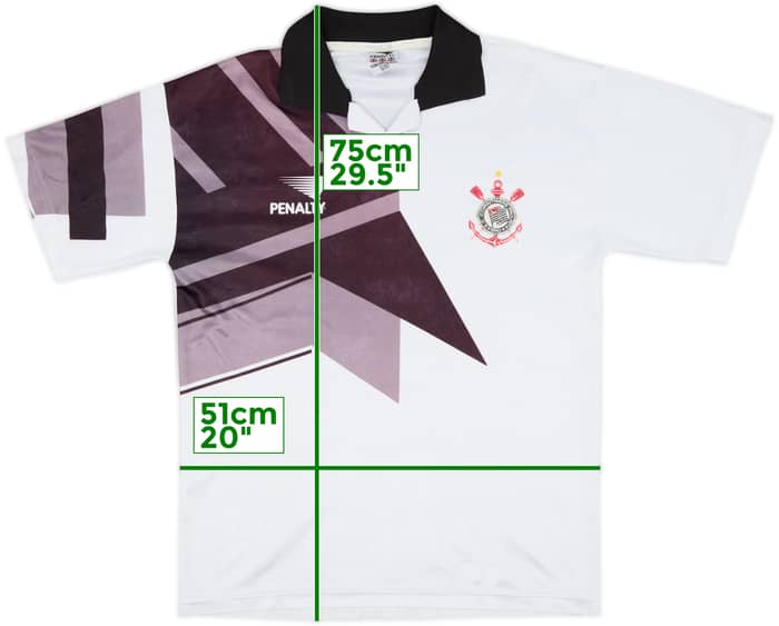 1996 Corinthians Penalty Training Shirt - 8/10 - (L)